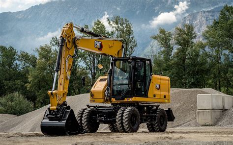 types of cat excavators